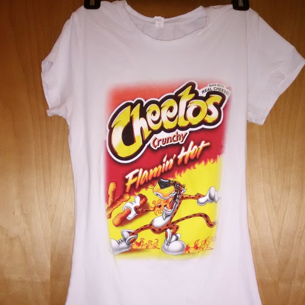 Flaming Hot Cheetios T-shirt
